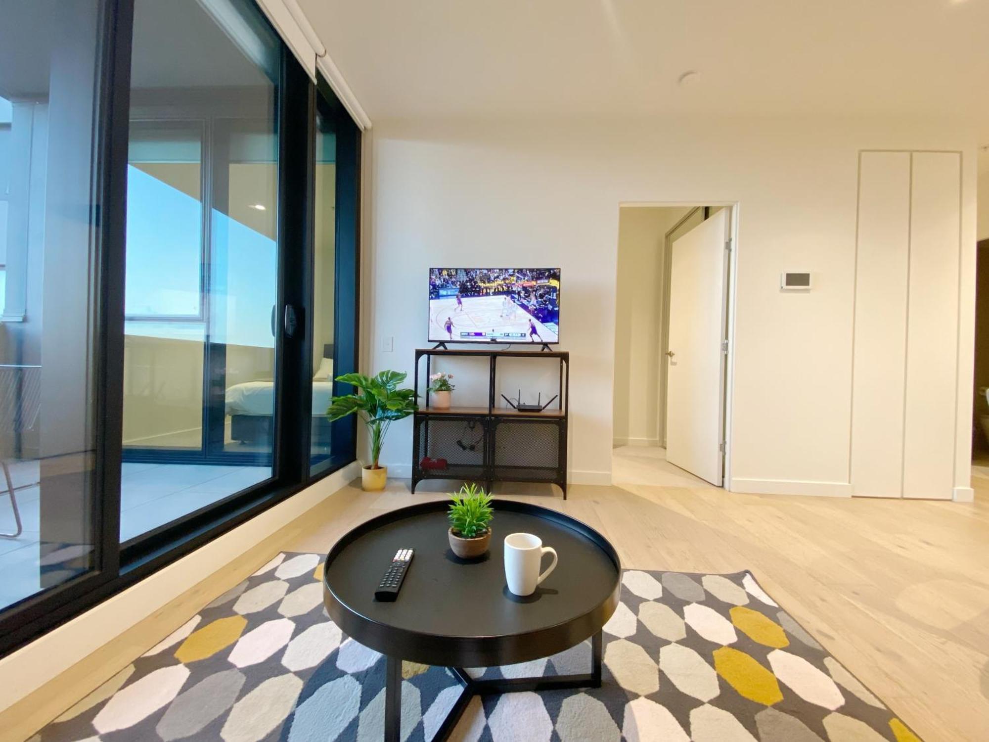 Modern Comfort - 2B2B With Balcony & Parking Melbourne Luaran gambar